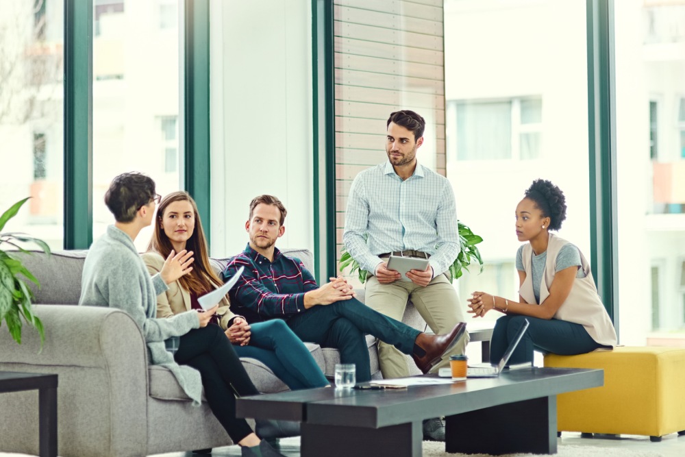 Residential homeowners association community with HOA-managed neighborhood