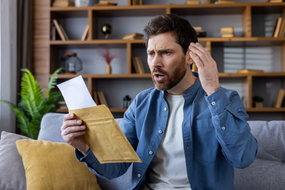California HOA fine limit shown on a violation notice received by a homeowner