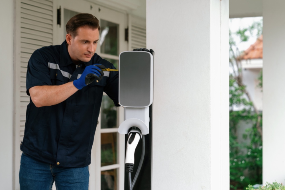 Homeowner maintains responsibility for EV charger installation costs, electricity, maintenance and damage under Civil Code 4745