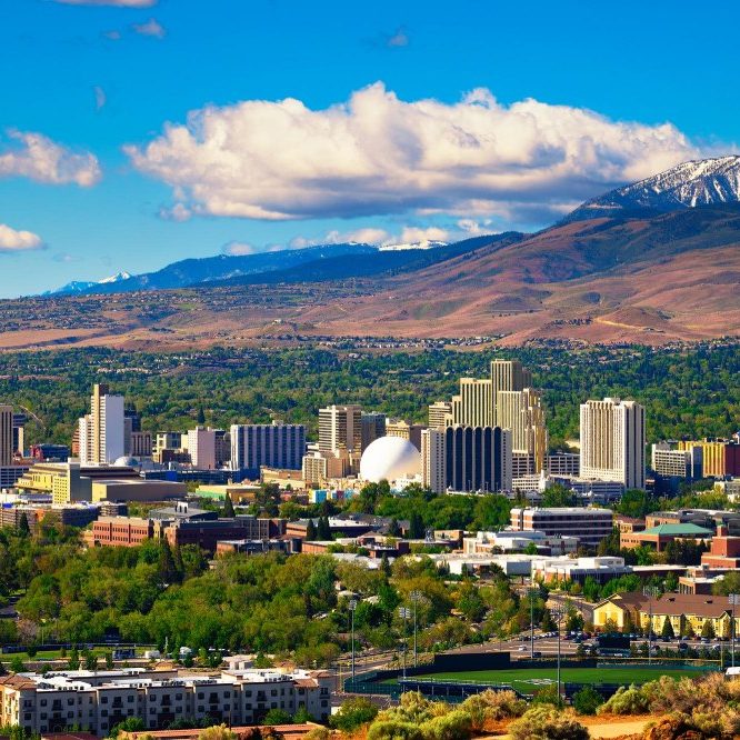 Northern Nevada suburban homes in Reno-Tahoe area